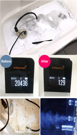 風呂追い焚き配管除菌クリーニングイメージ